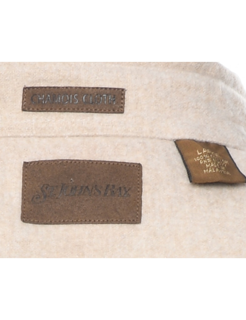 St John's Bay Flannel Shirt - L