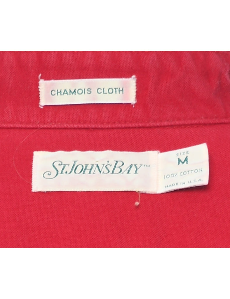 St John's Bay Flannel Shirt - M