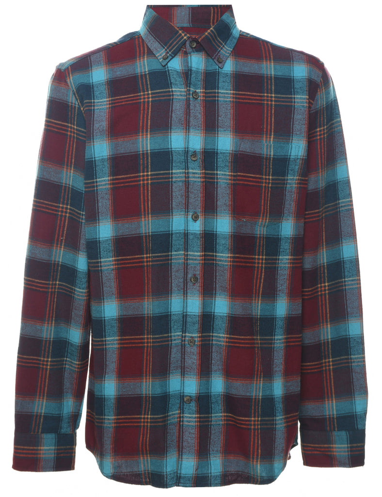 St John's Bay Plaid Shirt - M