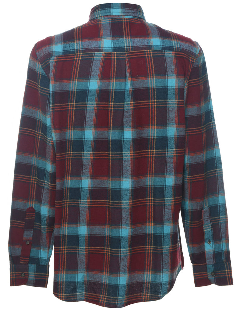 St John's Bay Plaid Shirt - M