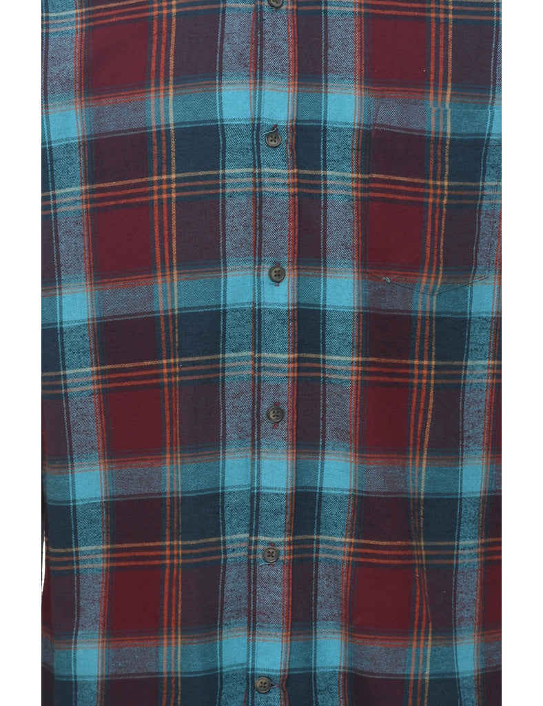 St John's Bay Plaid Shirt - M