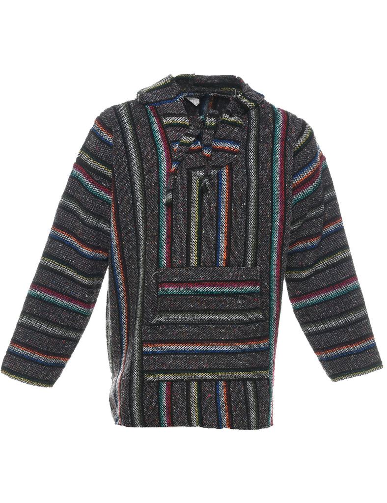 Striped Baja Hoodie - XL