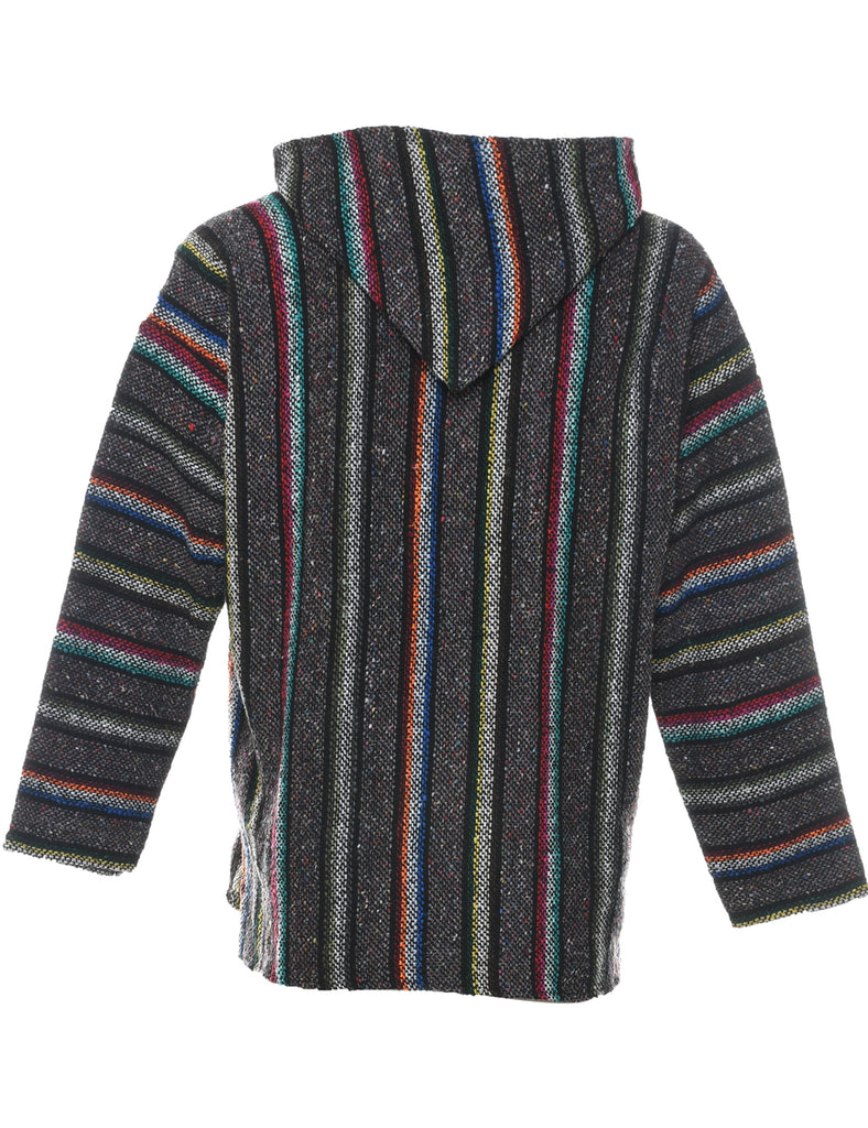 Striped Baja Hoodie - XL
