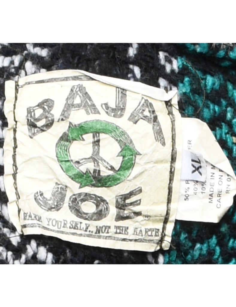 Striped Baja Hoodie - XL