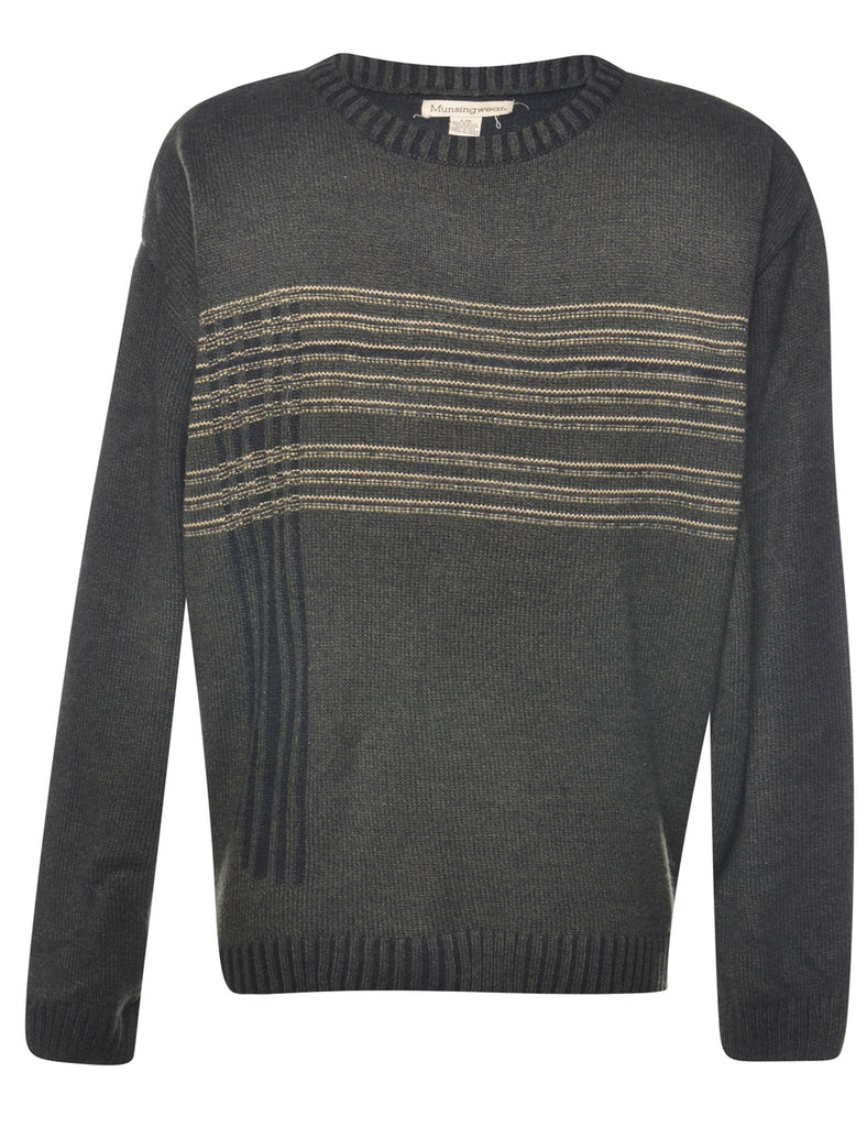 Striped Jumper - L