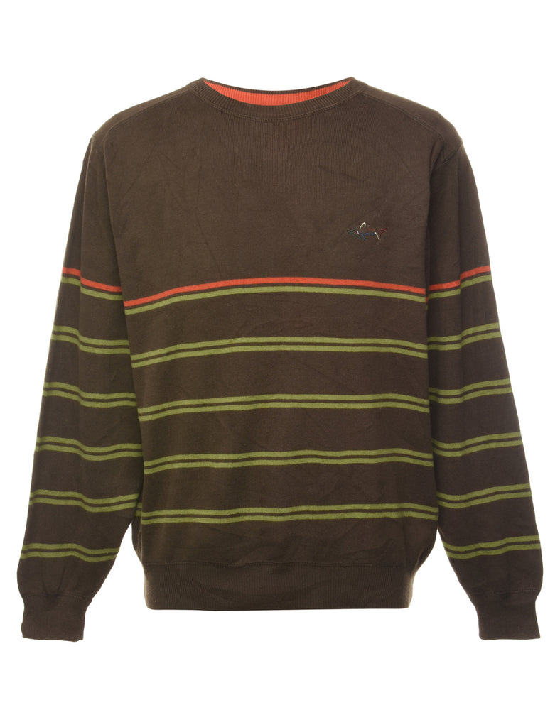 Striped Jumper - L