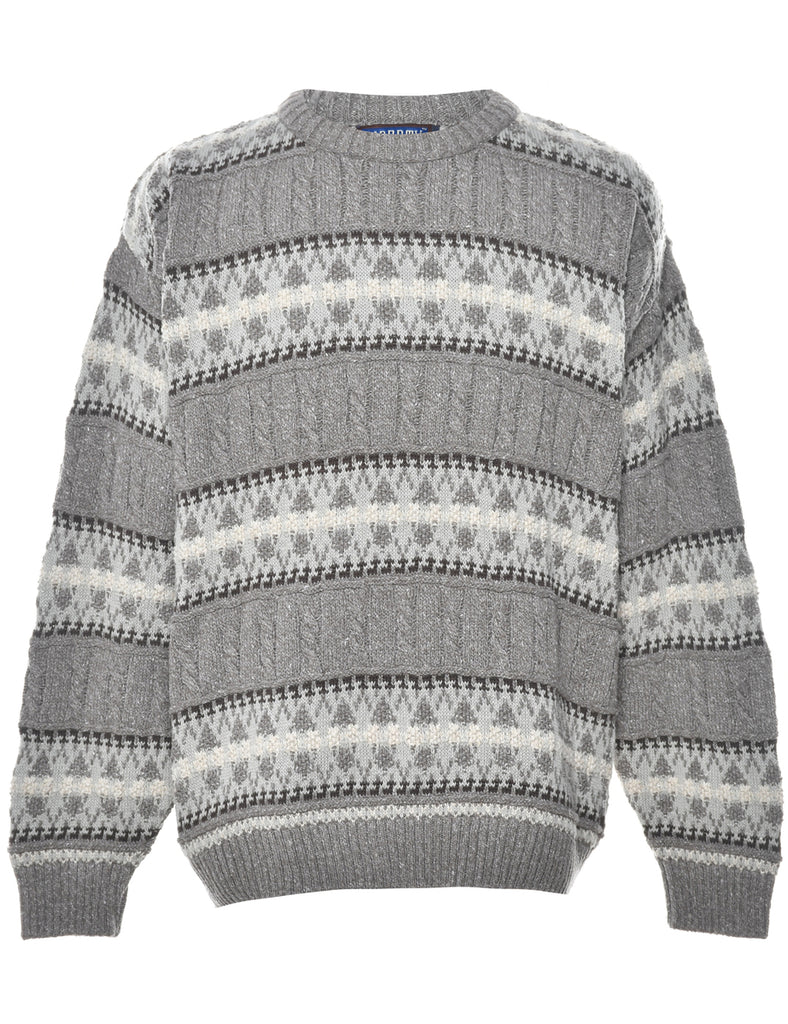 Striped Jumper - L