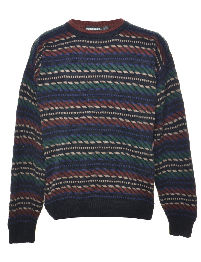 Striped Jumper - L