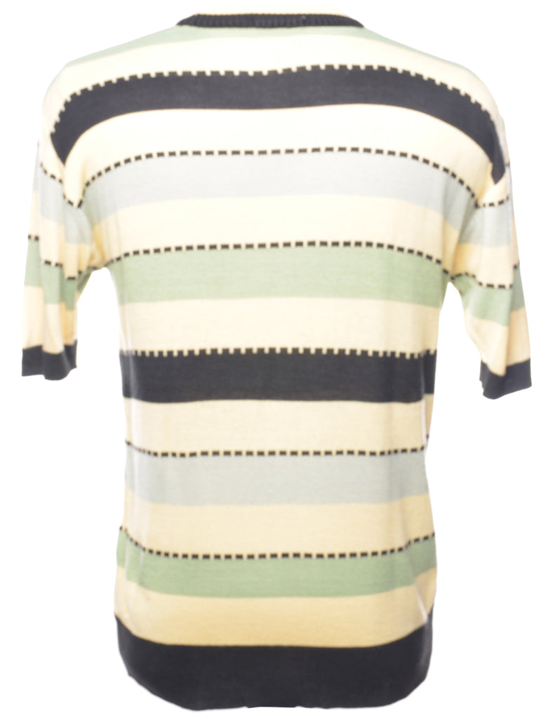 Striped Pattern Jumper - M