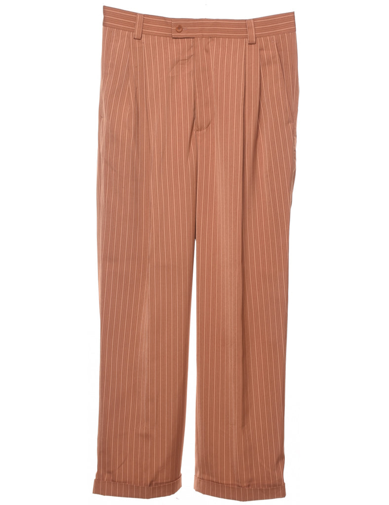 Striped Pattern Trousers - W34 L32