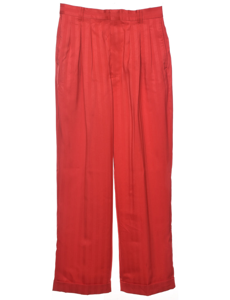 Striped Pattern Trousers - W34 L32
