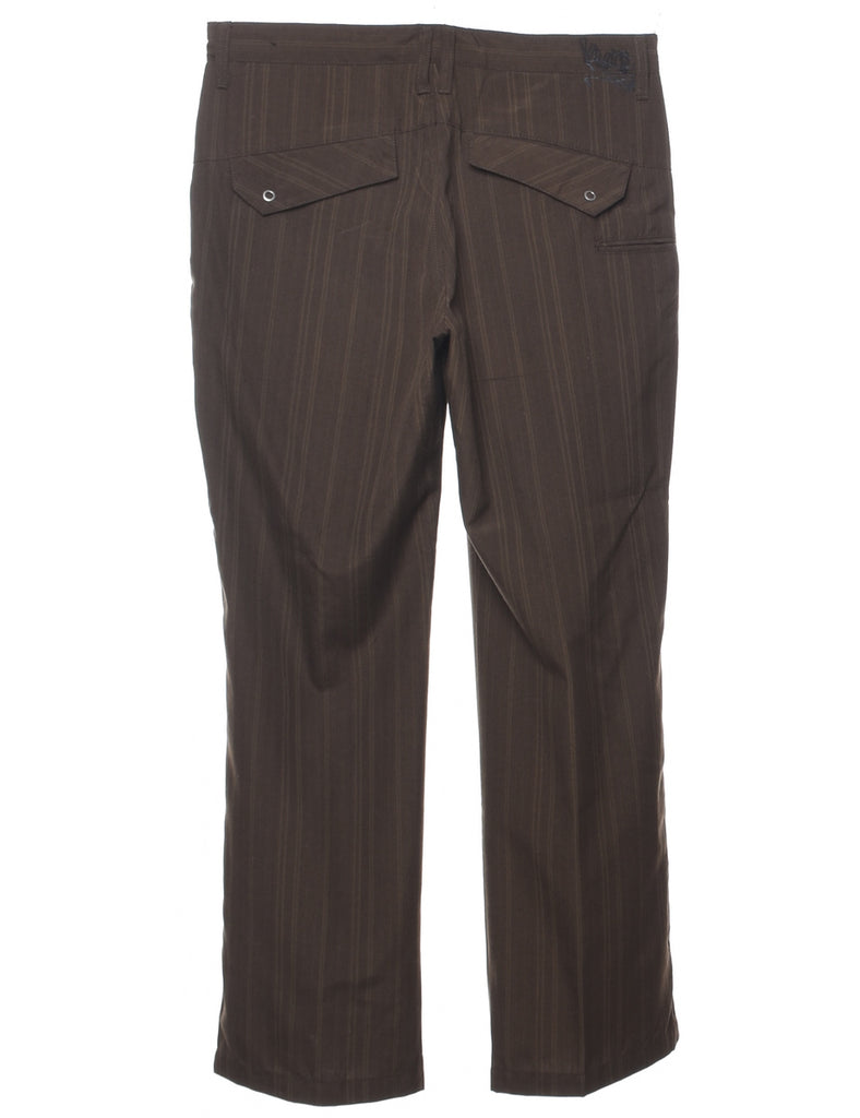 Striped Pattern Trousers - W33 L31