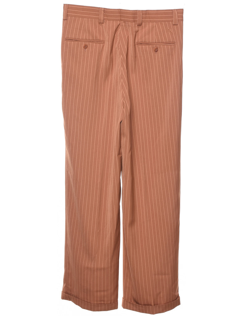 Striped Pattern Trousers - W34 L32