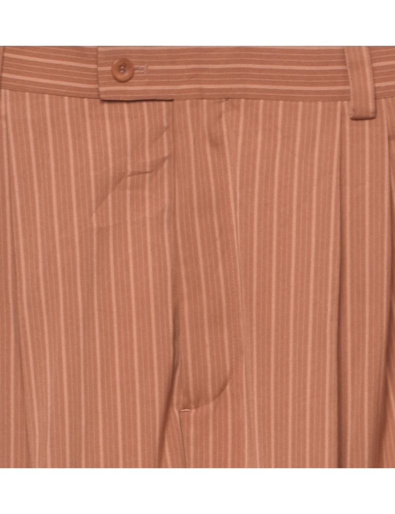 Striped Pattern Trousers - W34 L32