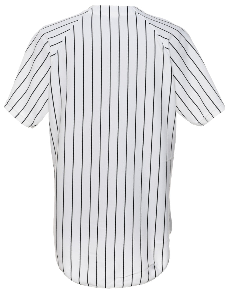 Striped Printed T-shirt - L