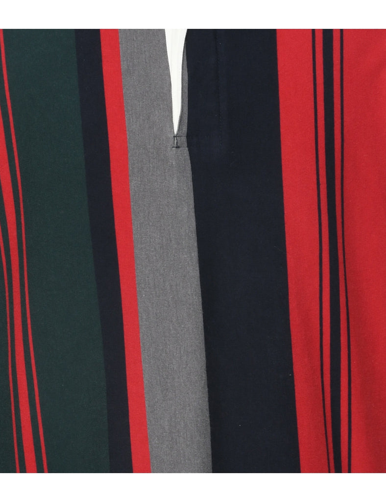 Striped Rugby Shirt - L