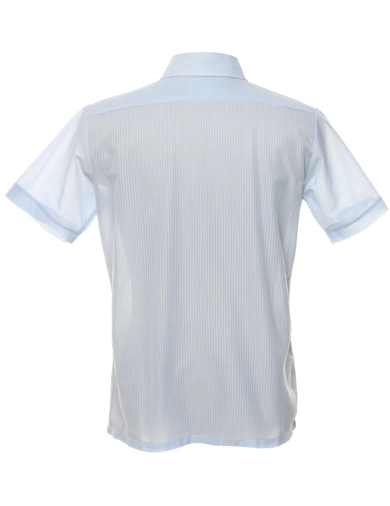 Striped Short Sleeved Shirt - M
