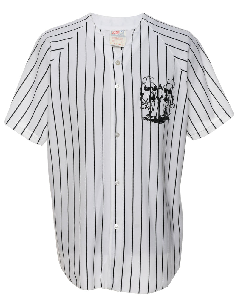 Striped Sports T-shirt - XL