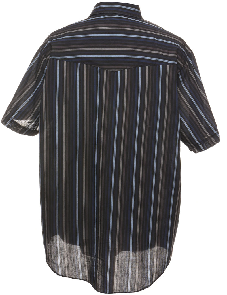 Striped Western Shirt - L