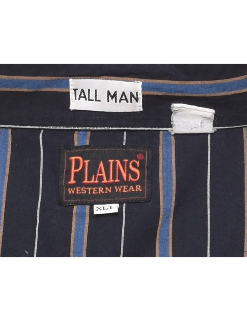 Striped Western Shirt - XL