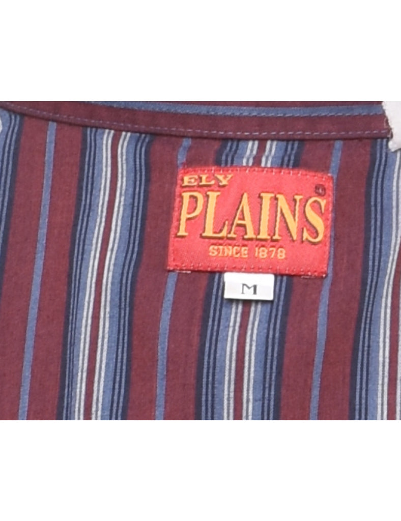 Striped Western Shirt - M