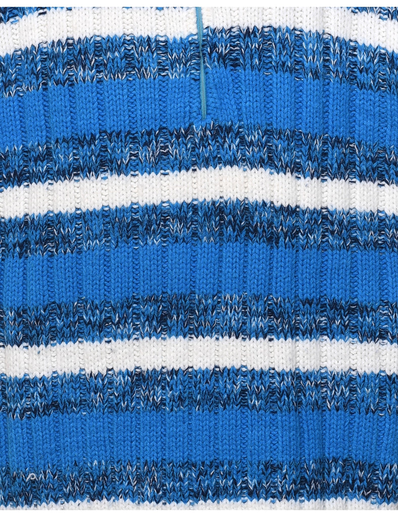 Stripy Pattern Jumper - L