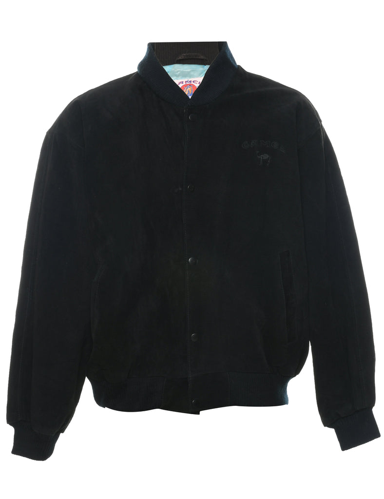 Suede Bomber Jacket - XL