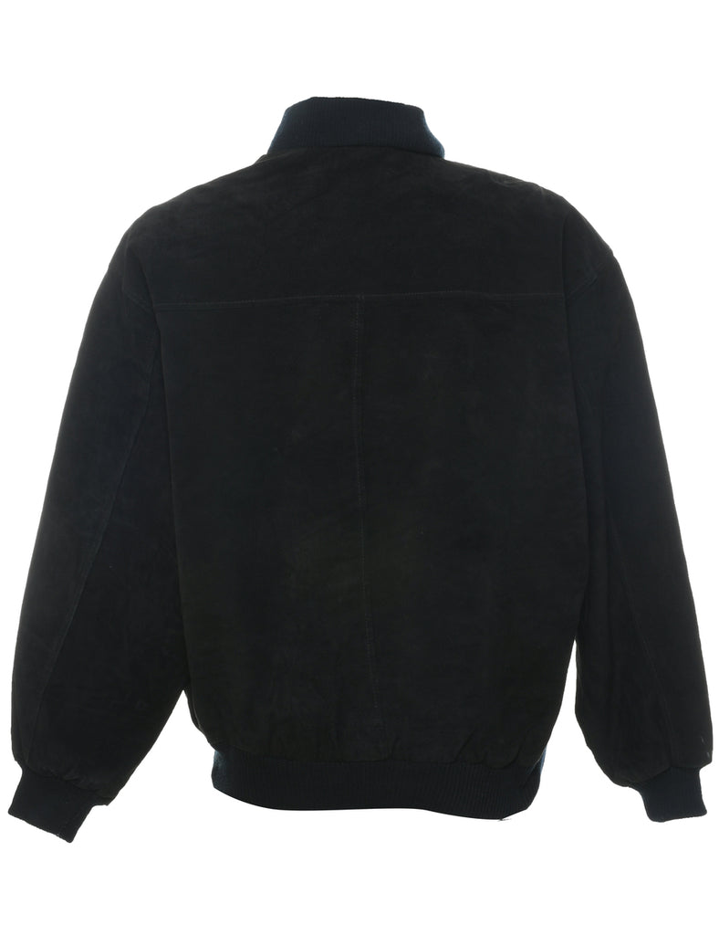 Suede Bomber Jacket - XL