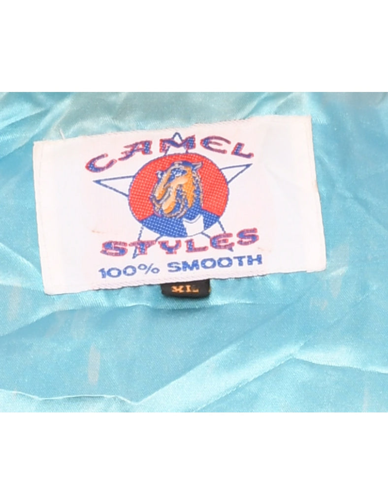 Suede Bomber Jacket - XL