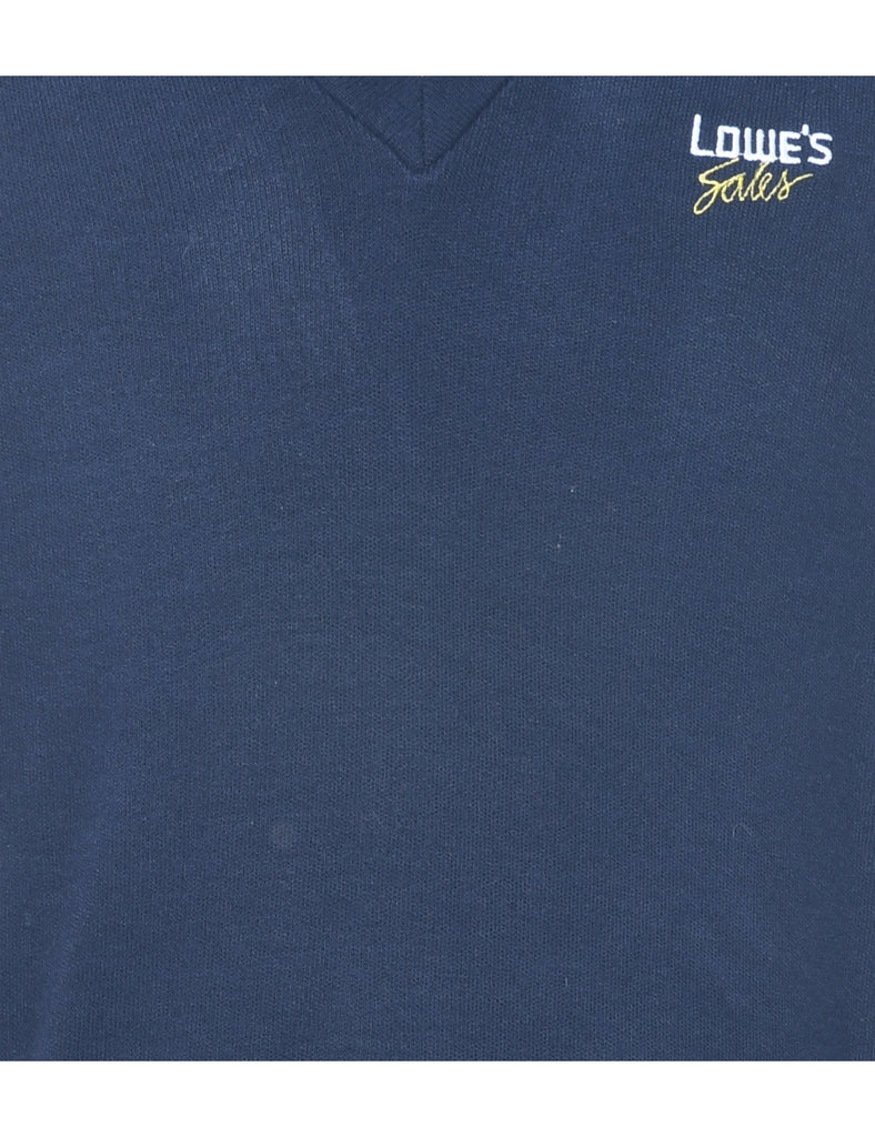 Sweater Navy Vest - XL