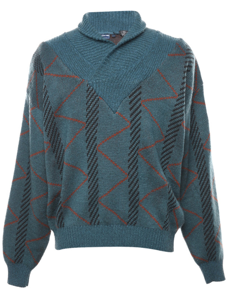 Teal Jumper - L