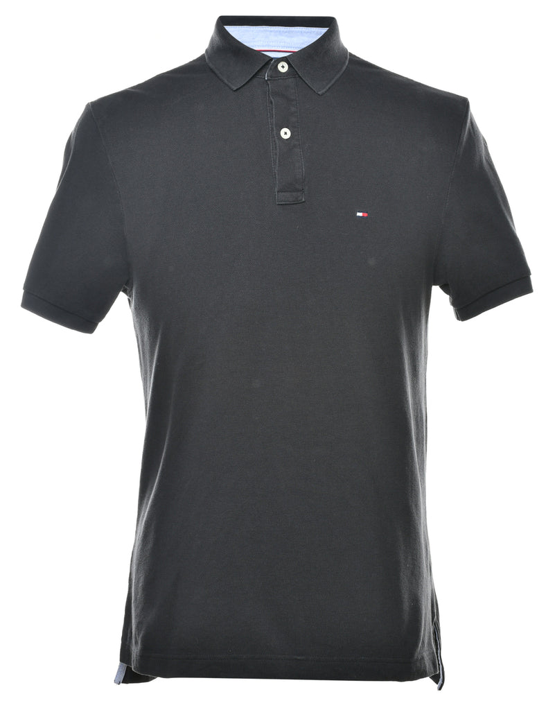 Tommy Hilfiger Black Classic Polo Shirt - S