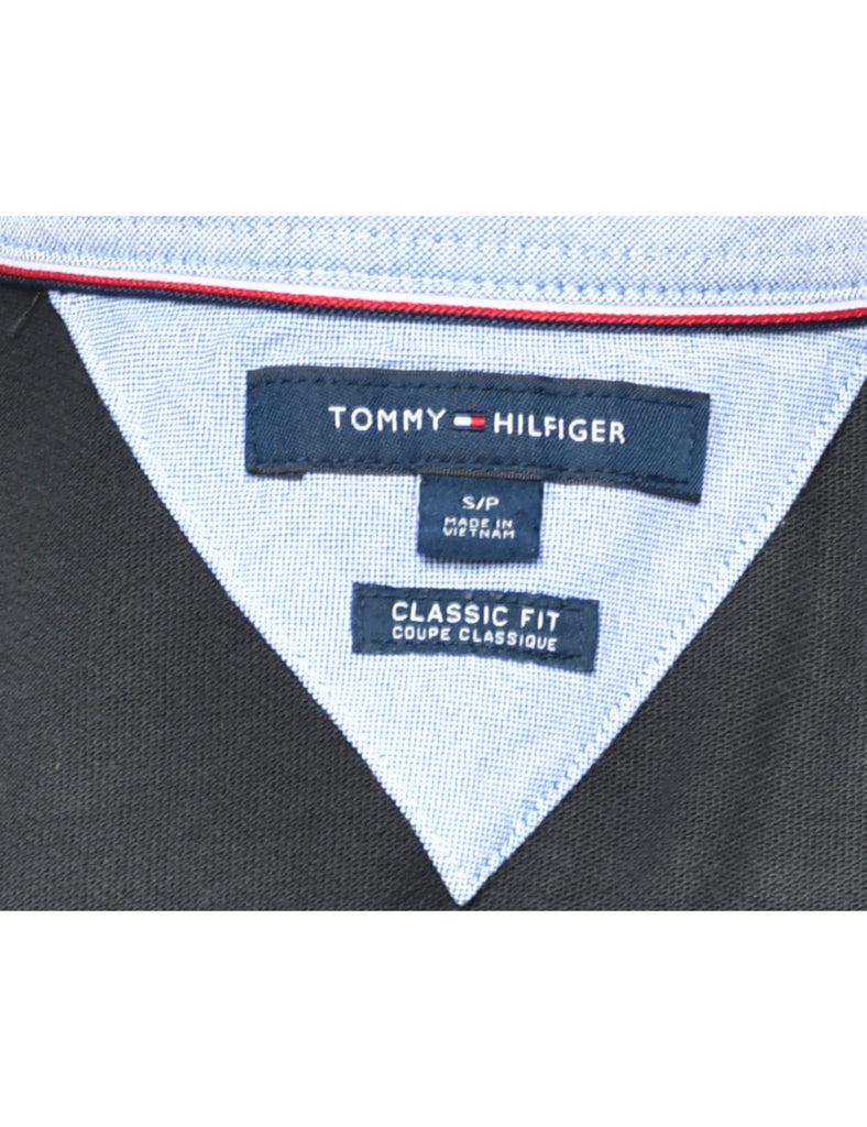 Tommy Hilfiger Black Classic Polo Shirt - S