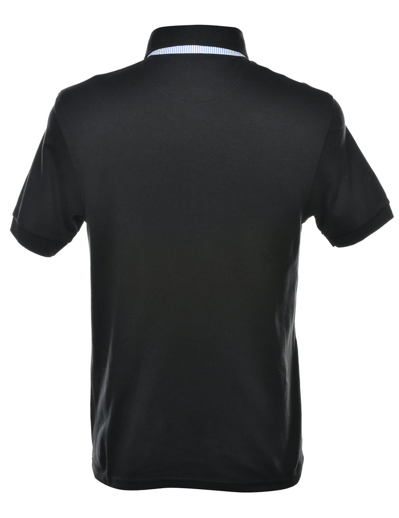 Tommy Hilfiger Black Classic Polo T-shirt - M
