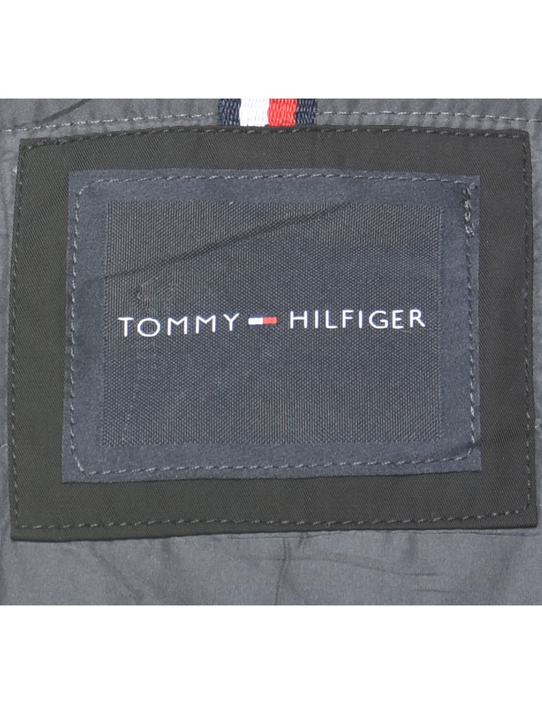 Tommy Hilfiger Black Zip-Front Jacket - XL