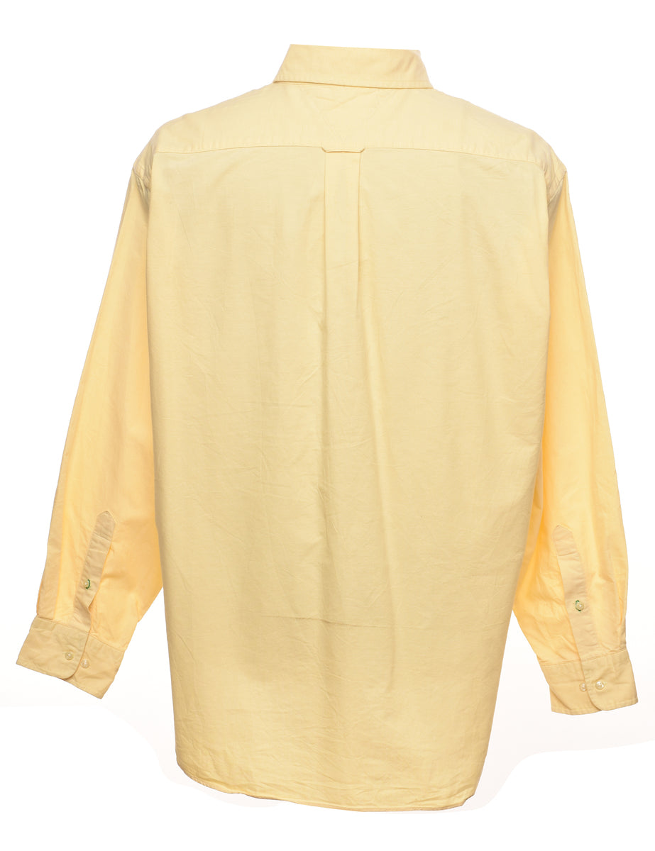 Tommy Hilfiger Long Sleeve Pale Yellow Shirt XL