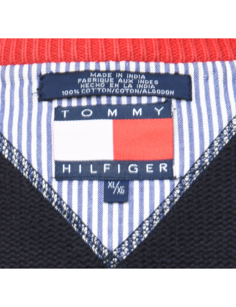 Tommy Hilfiger Navy Jumper - XL