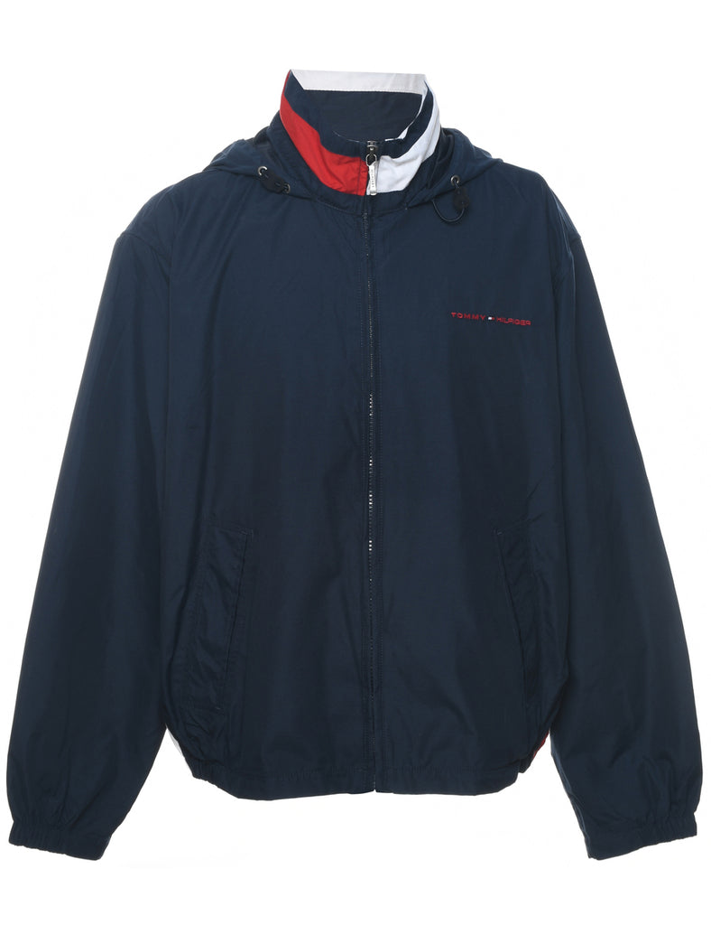 Tommy Hilfiger Navy, Red & White Nylon Jacket - XL