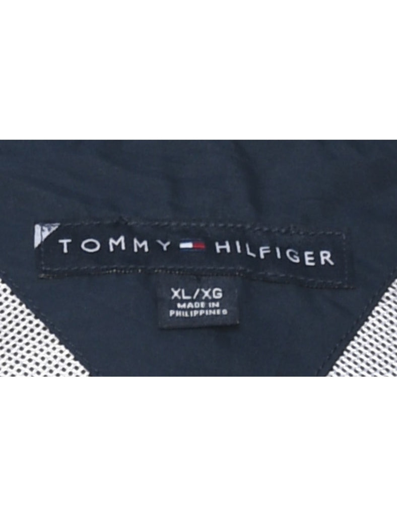 Tommy Hilfiger Navy, Red & White Nylon Jacket - XL