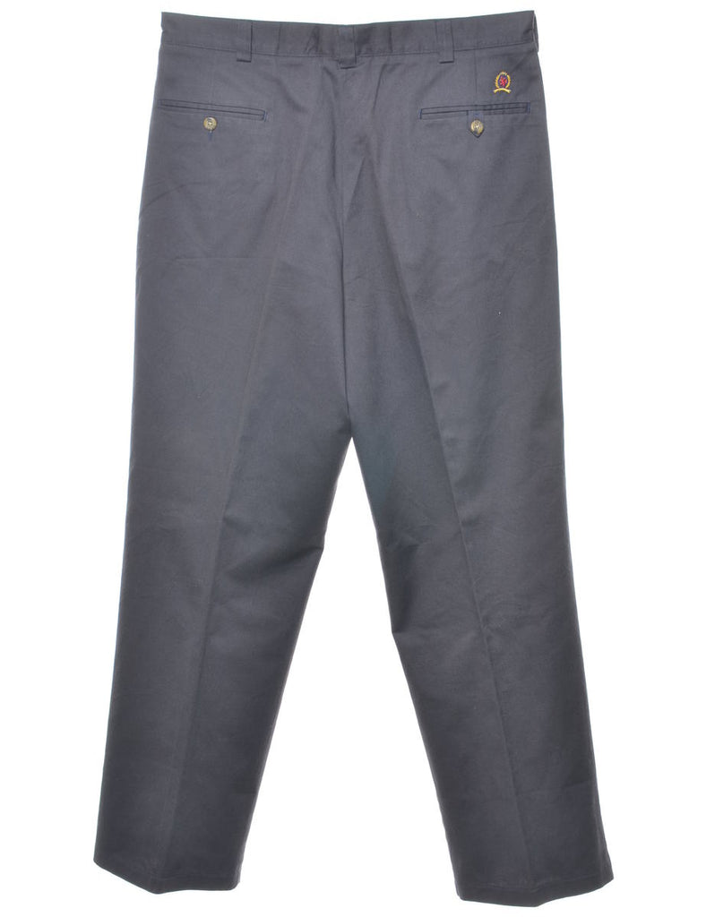 Tommy Hilfiger Navy Tapered Trousers - W36 L32