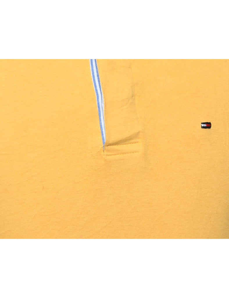 Tommy Hilfiger Slim-Fit Yellow Polo Shirt  - M