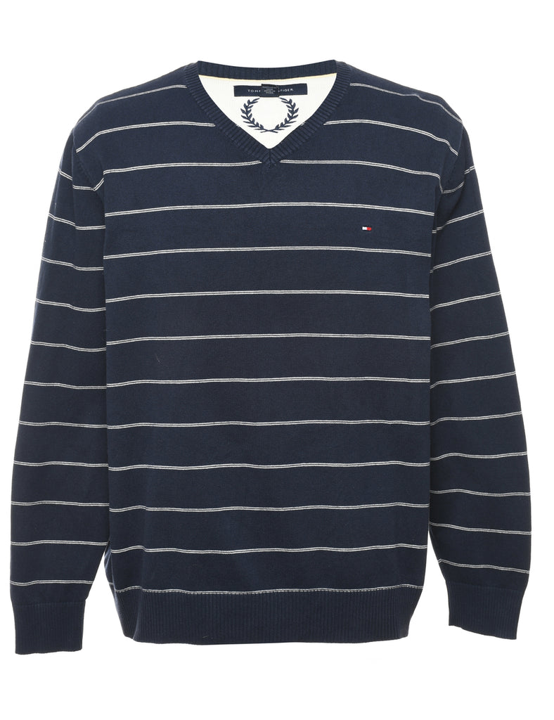 Tommy Hilfiger Striped Jumper - L