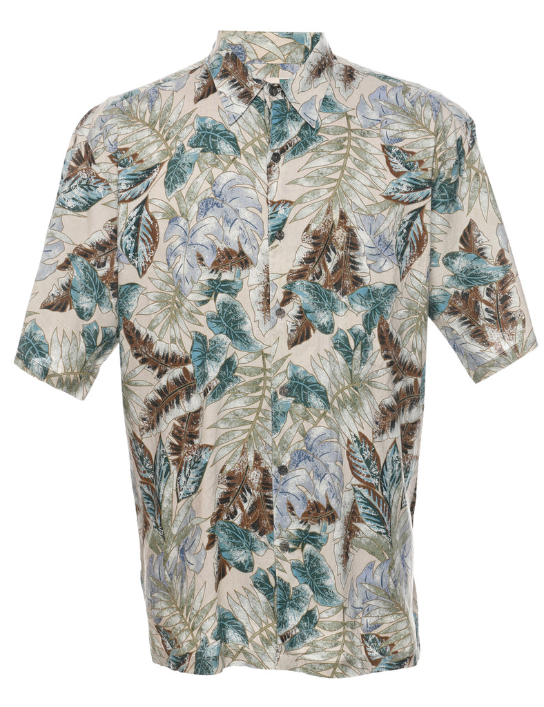Tori Richard Foliage Hawaiian Shirt - L