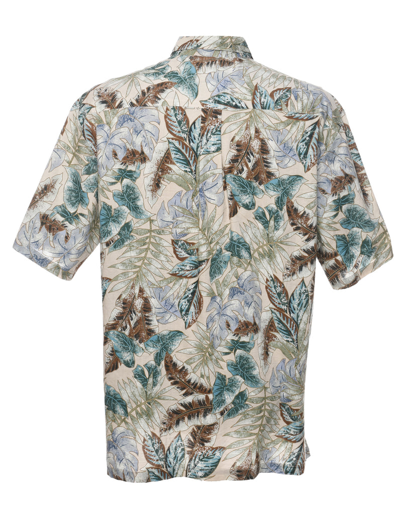Tori Richard Foliage Hawaiian Shirt - L