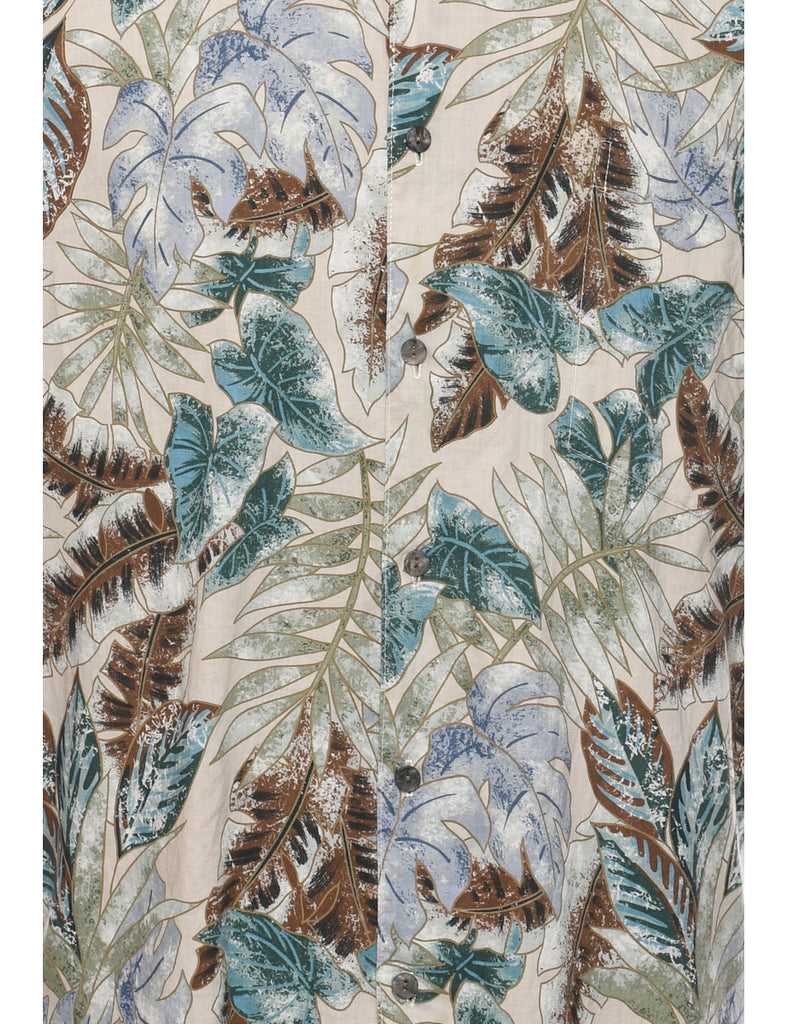 Tori Richard Foliage Hawaiian Shirt - L