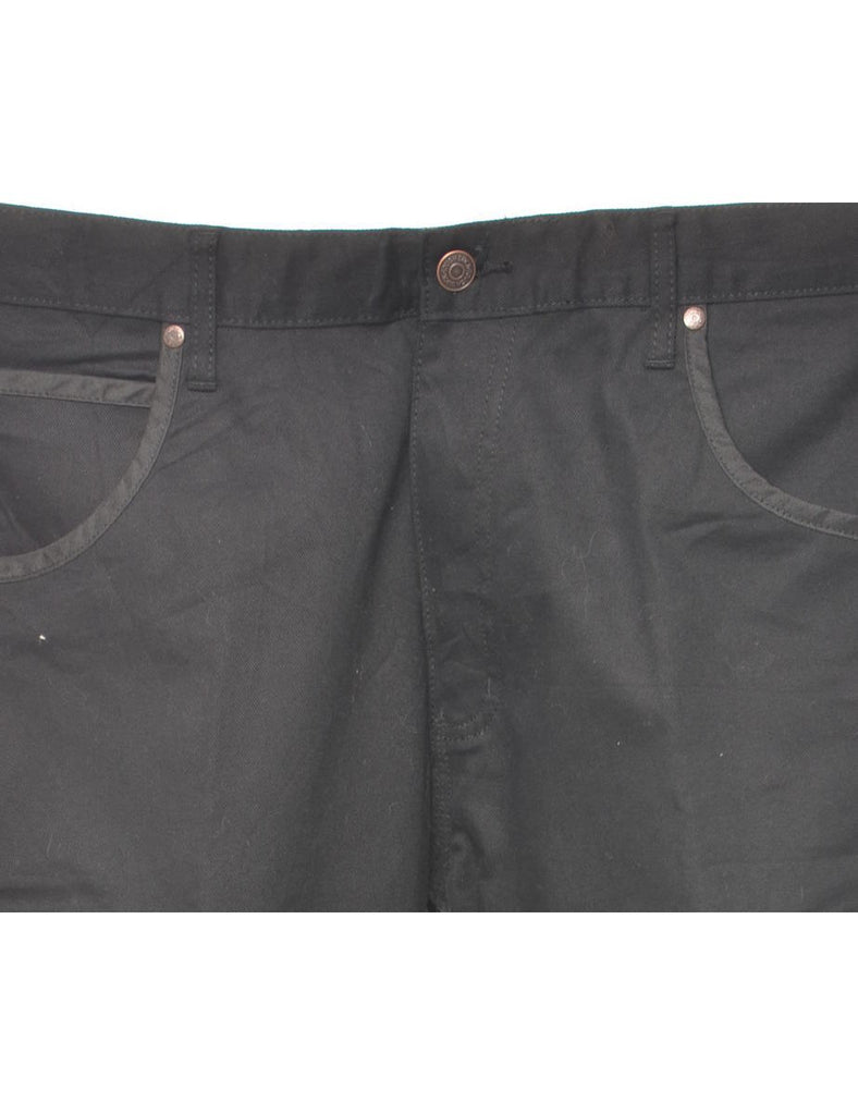 Tough Duck Black Cargo Trousers - W36 L34