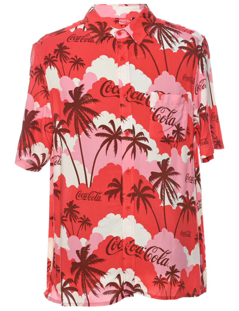Tropical Coca-Cola Hawaiian Shirt - XL