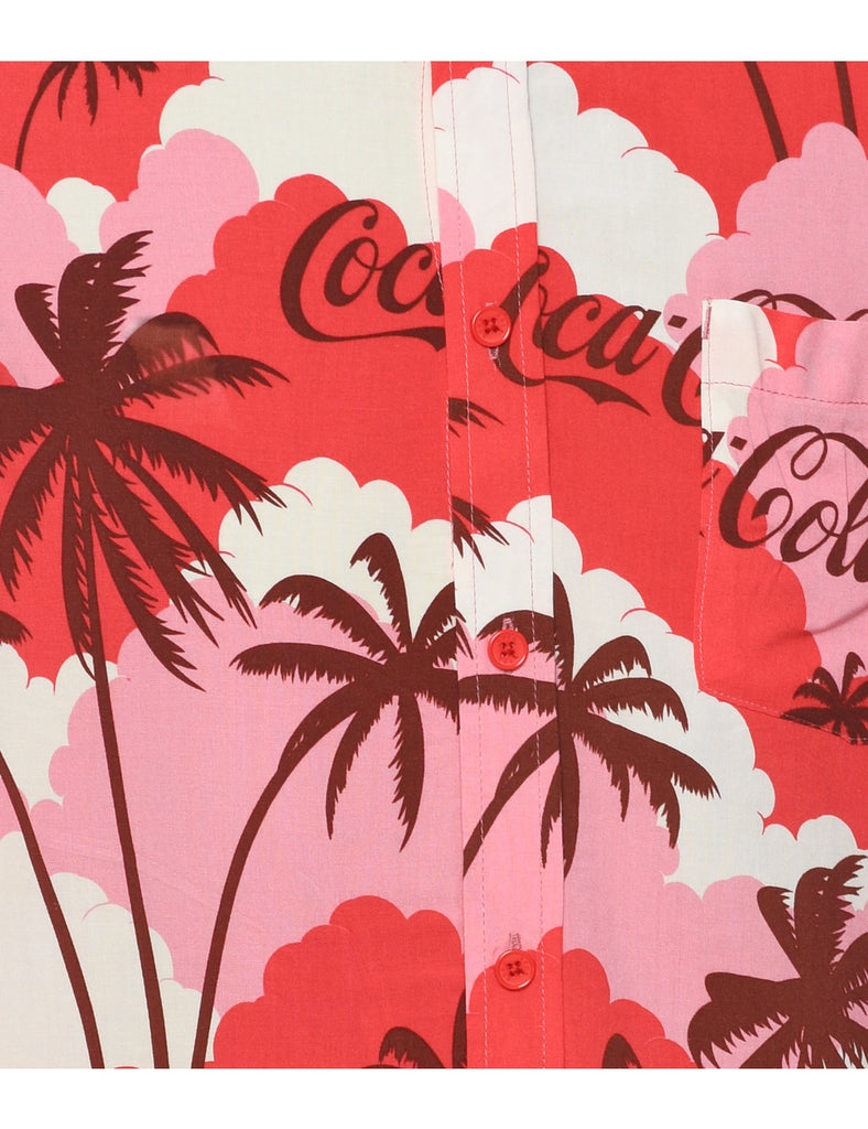 Tropical Coca-Cola Hawaiian Shirt - XL