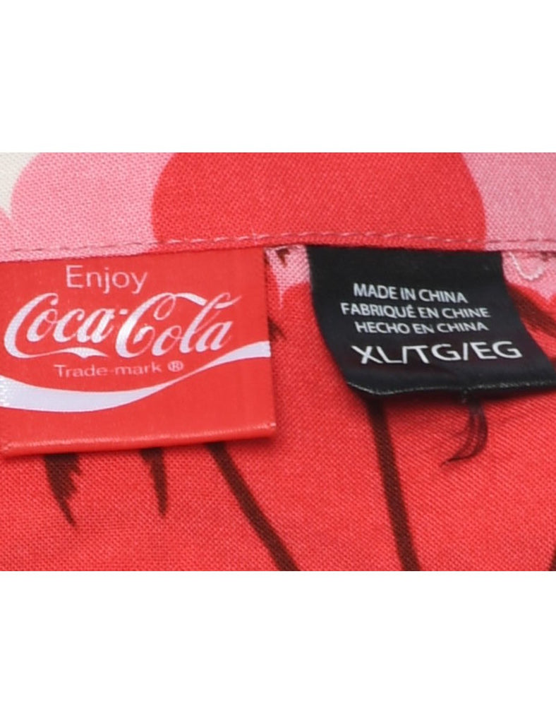 Tropical Coca-Cola Hawaiian Shirt - XL