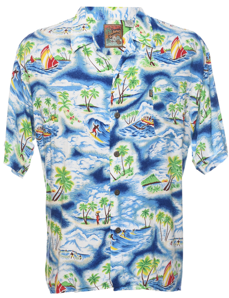 Tropical Hawaiian Shirt - L